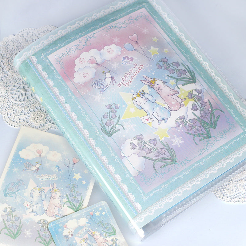 スタンプの作品集に【ポストカードホルダー】花祭りシリーズ：ゆめかわ