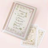 スタンプの作品集に【A5:カードホルダー(小)】えくりゅの森シリーズ:レターセットやステンシルシートも収納 うさぎイラスト