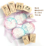 草むらのスタンプ<br><span>ナチュラルなシーンに<br>スケジュール帳やメッセージカードにも</span>