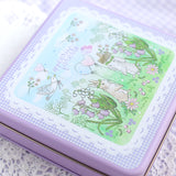 缶のみはこちら<br>花祭りシリーズ<br>スタンプの収納に<br>可愛いお揃いの缶<br>+ポストカード+ステッカー付<br><span>うさぎ ハリネズミ リス 鳥 はんこ収納</span>