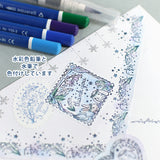 フレークシール切手風・消印風<br>日付回転印と組み合わせ<br>うさぎ えくりゅの森・花祭りシリーズ<br><span>お手紙やカード手帳に<br>トレーシングペーパー半透明シール うさぎ・垂れ耳うさぎ・小鳥・リス エッフェル塔 アンティーク</span>