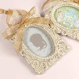 アンティークなフレーム オーガンジーリボン付 インスタの日付印でミモザで紹介したもの