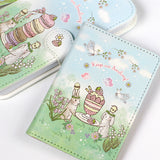 【うちの子オーダーも】カード収納ケース うちの子オーダー:うさぎ2人 たれ耳うさぎ うさぎ種類選べます 森の動物 リス ハリネズミ 鳥 ヤマネコ バンビ イチゴ マカロン スイーツ