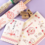 インクパッド【ツキネコ】バーサマジック デュードロップ 手帳や付箋はんこに スケジュール帳やメモ用紙にスタンプできるインク えくりゅの森