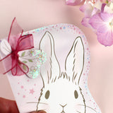 ひょっこりポップアップカード キラキララメ付き★誕生日や母の日 入学卒業 結婚出産記念日 お祝い うさぎ アジサイ 紫陽花 ブルーベル スズラン 森