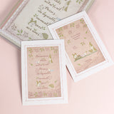 【ポストカード 2枚セット】えくりゅの森シリーズ:優しいナチュラルな森のうさぎや動物のイラスト