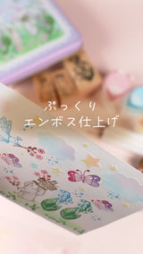 星や月や雲【ステンシルシート】ゆめかわ カード作りや手紙に 手帳デにも