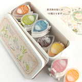 インクパッド【ツキネコ】バーサマジック デュードロップ 手帳や付箋はんこに スケジュール帳やメモ用紙にスタンプできるインク えくりゅの森