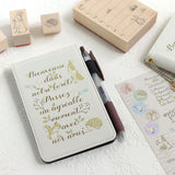 メモパッド 付箋ケースにも うさぎ・小鳥・リス・ハリネズミ ナチュラルイラスト えくりゅの森