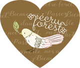 ハートのキーホルダー フックホルダー ボールチェーン うさぎやリス小鳥 ハリネズミ かわいい動物のキーホルダー ナチュラルイラスト えくりゅの森