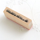 草むらのスタンプ ナチュラルなシーンに スケジュール帳やメッセージカードにも ナチュラルイラスト えくりゅの森