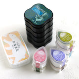 インクパッド【ツキネコ】バーサマジック デュードロップ 手帳や付箋はんこに スケジュール帳やメモ用紙にスタンプできるインク えくりゅの森