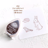 インクパッド【ツキネコ】バーサマジック デュードロップ 手帳や付箋はんこに スケジュール帳やメモ用紙にスタンプできるインク えくりゅの森