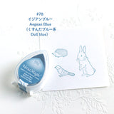 インクパッド【ツキネコ】バーサマジック デュードロップ 手帳や付箋はんこに スケジュール帳やメモ用紙にスタンプできるインク えくりゅの森