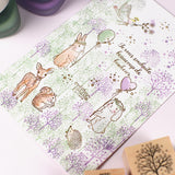 Forest tree stamps<br>2 types, large and small
