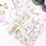 Forest tree stamps<br>2 types, large and small