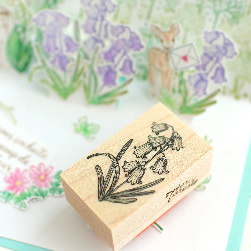 ブルーベル 妖精の花えくりゅの森 花祭りシリーズ年賀状・クリスマス