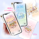 うさねこ＆いちご ハロウィン デジタルセット | ポストカード・ステッカーシールシート・スマホ壁紙・iPad壁紙