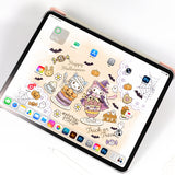 うさねこ＆いちご ハロウィン デジタルセット | ポストカード・ステッカーシールシート・スマホ壁紙・iPad壁紙