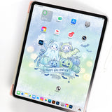 うさねこ＆いちご ハロウィン デジタルセット | ポストカード・ステッカーシールシート・スマホ壁紙・iPad壁紙