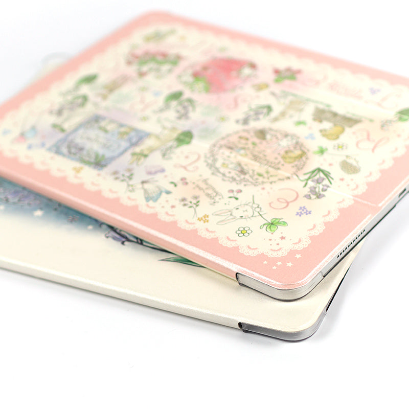 iPadケース　二種類　うさぎや森の動物可愛いイラスト