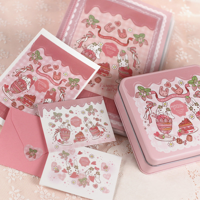 缶のみ：数量限定】イチゴミルク色 ピンクショコラバージョンイチゴの