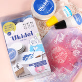 Ukidel (Shachihata)<br> Stamp pad that makes the impression stand out when painted over Stamps Card making Scrapbooking