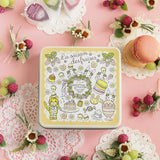 strawberry season series<br> For storing "cookie tin" stamps<br> <span>Rabbit, drooping ear rabbit, wildcat, strawberry, strawberry, cake, macaron, parfait, canelé stamp, stamp storage</span>