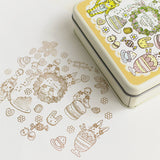 Strawberry Triangle Shortcake Stamp: Strawberry Season Series Sweets Strawberry<br> <span>Notebook Sticky Notes New Year's Cards/Christmas Postcard Making Stamps<br></span>